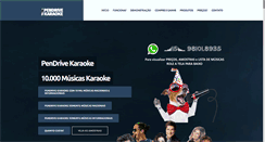 Desktop Screenshot of cdkaraoke.com.br